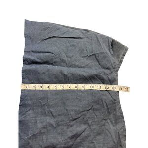 Striped Full-Size Bed Skirt 60% Cotton 40% Polyester Blue & White 92d